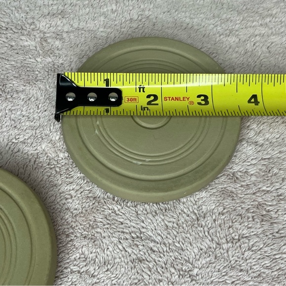 Vintage Stoneware Shortbread Cookie Molds Set-Holiday Theme-Snowman-Gingerbread - Picture 4 of 4